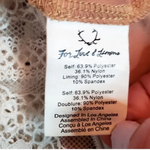 NWOT SET For Love and Lemons Florence Top and Skirt Set Sz S - Picture 10 of 11